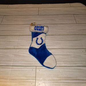 NFL Football Indianapolis Colts Christmas Mini Stocking Team Bears Authentic 8in